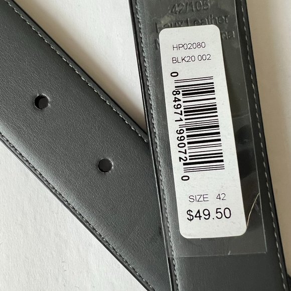 PERRY ELLIS Men's Portfolio NWT Size 42 Reversible Belt - Picture 3 of 4